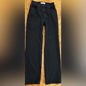 Abercrombie & Fitch Women's High Rise Black Jeans